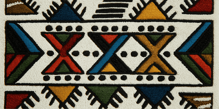 Intricate Colorful Carpet Wallpaper