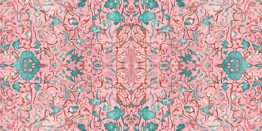 Intricate Colorful Carpet Wallpaper