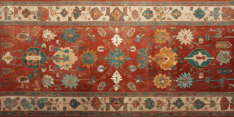 Intricate Colorful Carpet Wallpaper