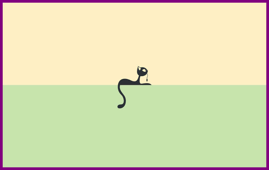 Intricate Minimalist Drawing Wallpaper