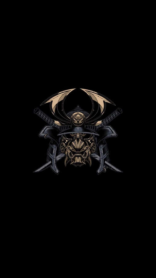 Intriguing Black And White Samurai Wallpaper