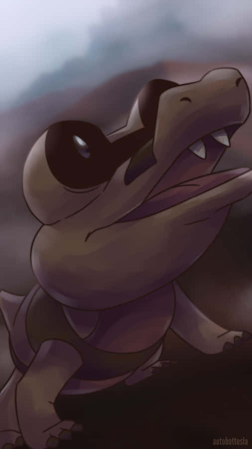 Intriguing Sandile, Pokemon Evolution In Process Wallpaper