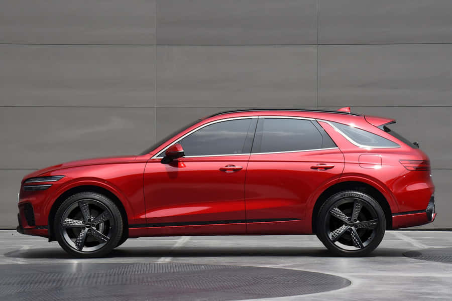 Introducing The Luxurious And Powerful Genesis Gv70 Wallpaper
