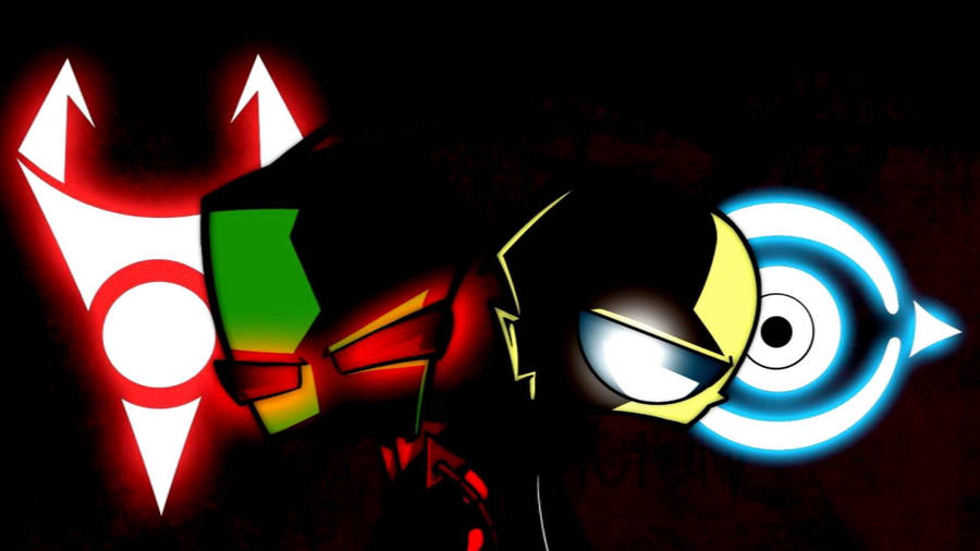 Invader Zim Dib Villains Wallpaper