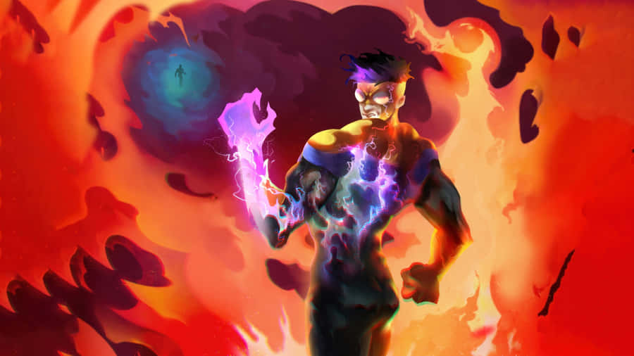 Invincible Variant Power Surge Wallpaper