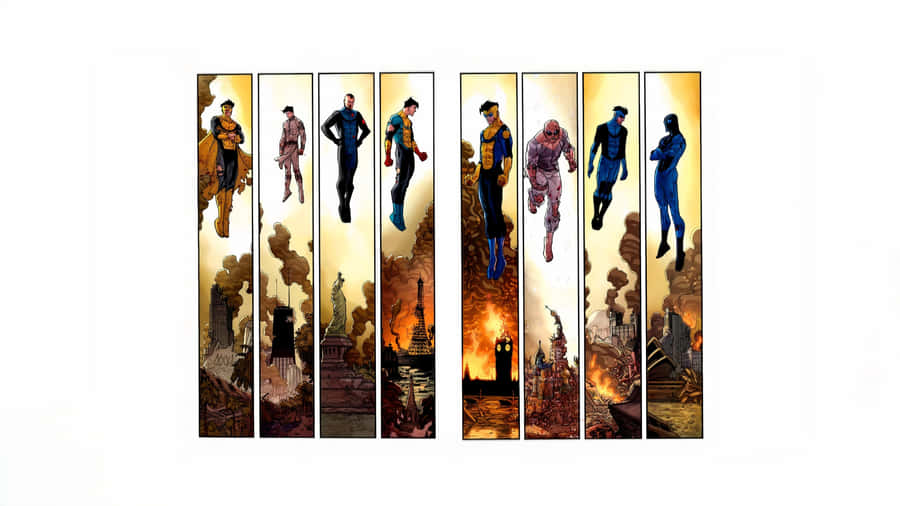 Invincible War Character Lineup Wallpaper