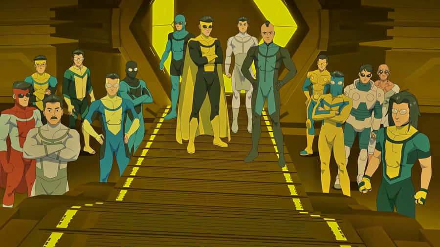 Invincible War Heroes Assemble Wallpaper