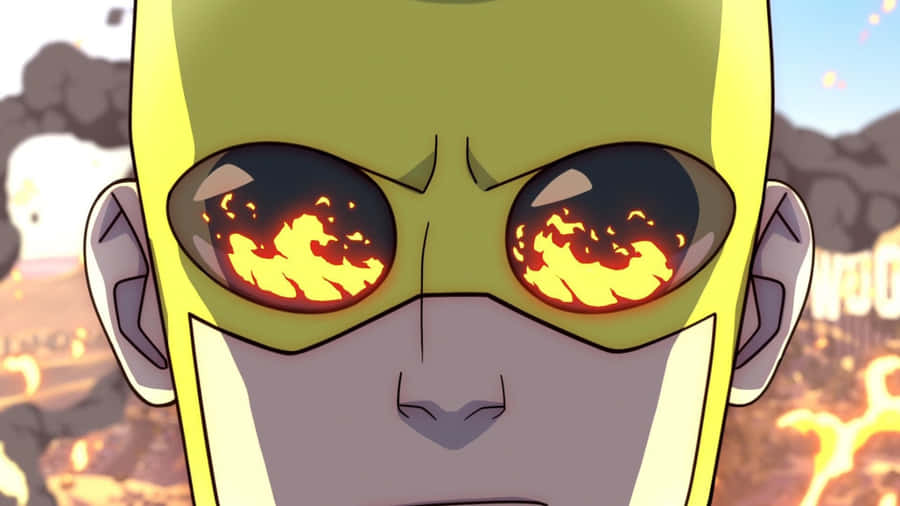 Invincible War Intense Hero Moment Wallpaper