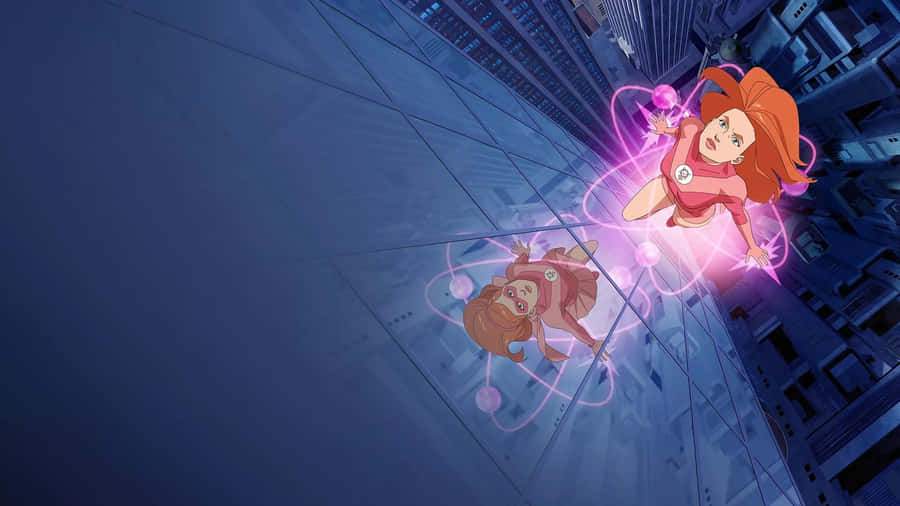 Invincible War Superhero Battle Wallpaper