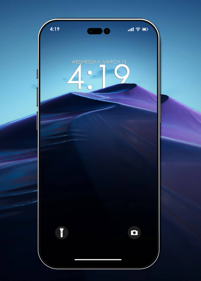 Ios 16 Apple Iphone Default Mountain Wallpaper