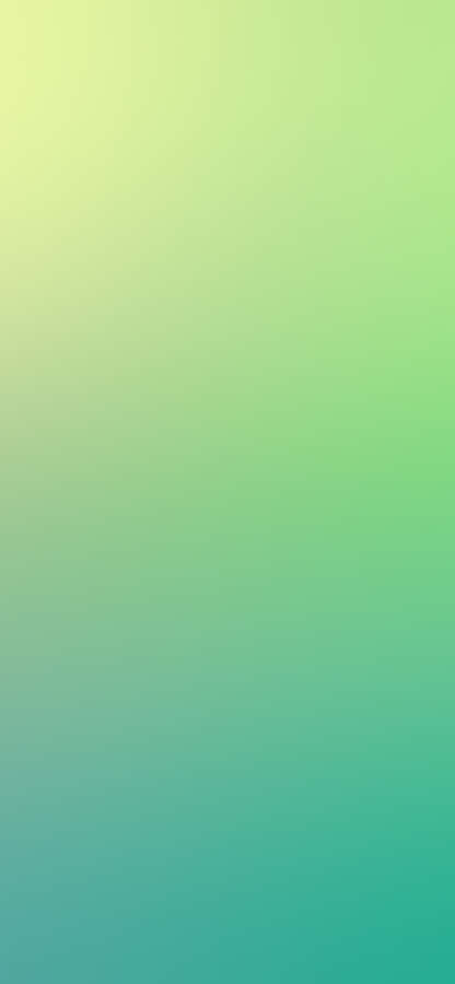 Iphone 11 Yellow Green To Turquoise Wallpaper