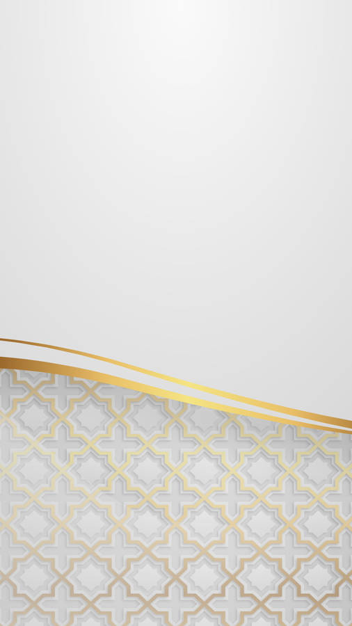 Iphone 12 Pro Max Gold Arabesque Wallpaper