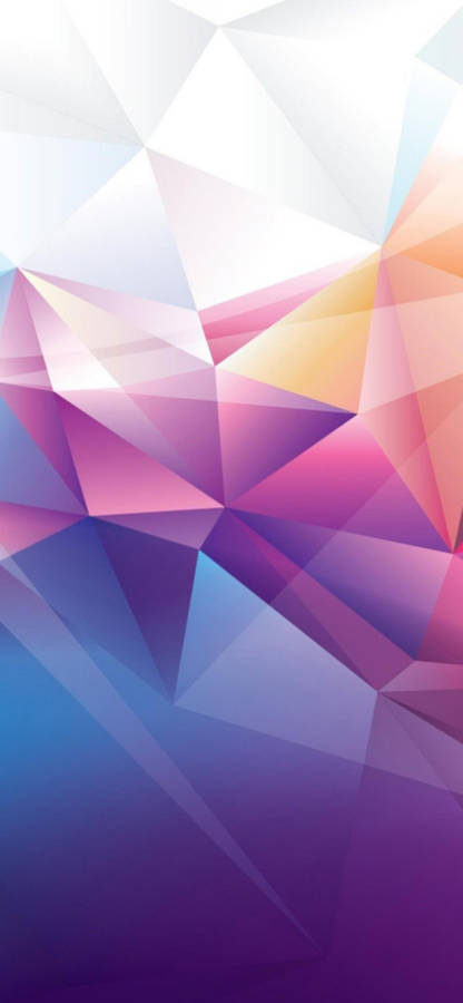 Iphone 13 Pro Max Polygon Shapes Wallpaper