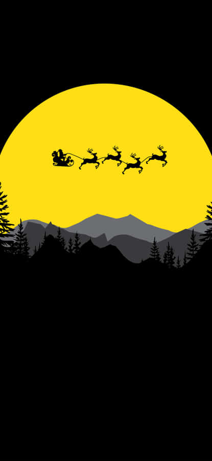 Iphone 15 Pro Max Holiday Wallpaper Wallpaper