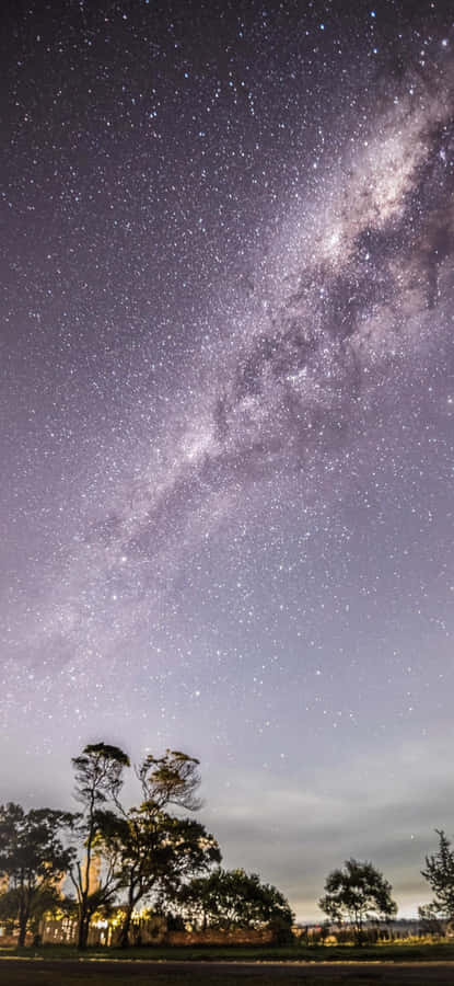 Iphone 15 Pro Max Night Sky Photography Wallpaper