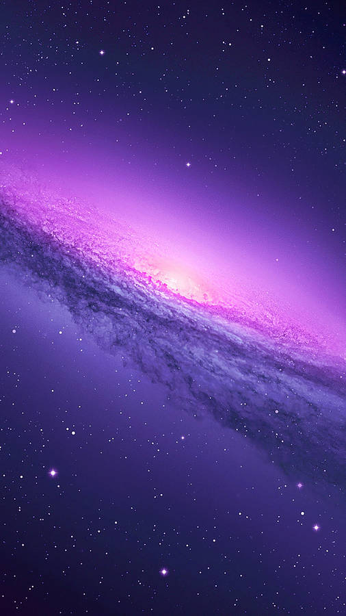 Iphone 6s Live Of Purple Galaxy Wallpaper