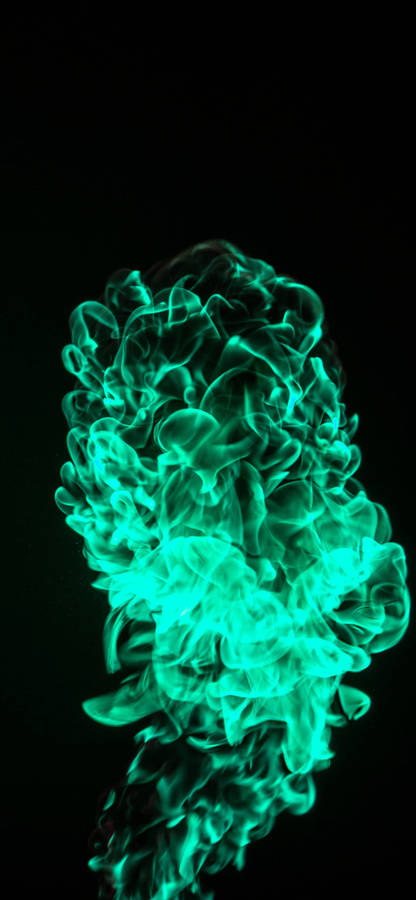 Iphone Green Fire Bomb Wallpaper