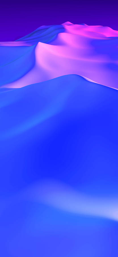 Iphone X Original Blue And Purple Mountains Wallpaper
