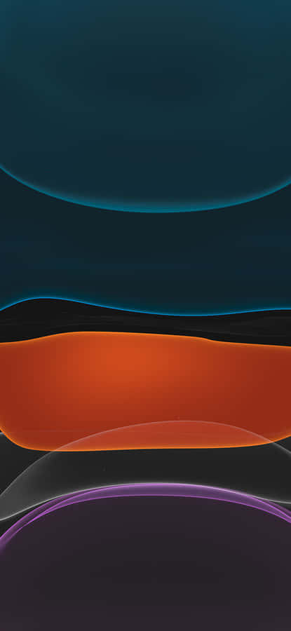 Iphone Xr Stock Blobs Layers Of Dark Colors Wallpaper