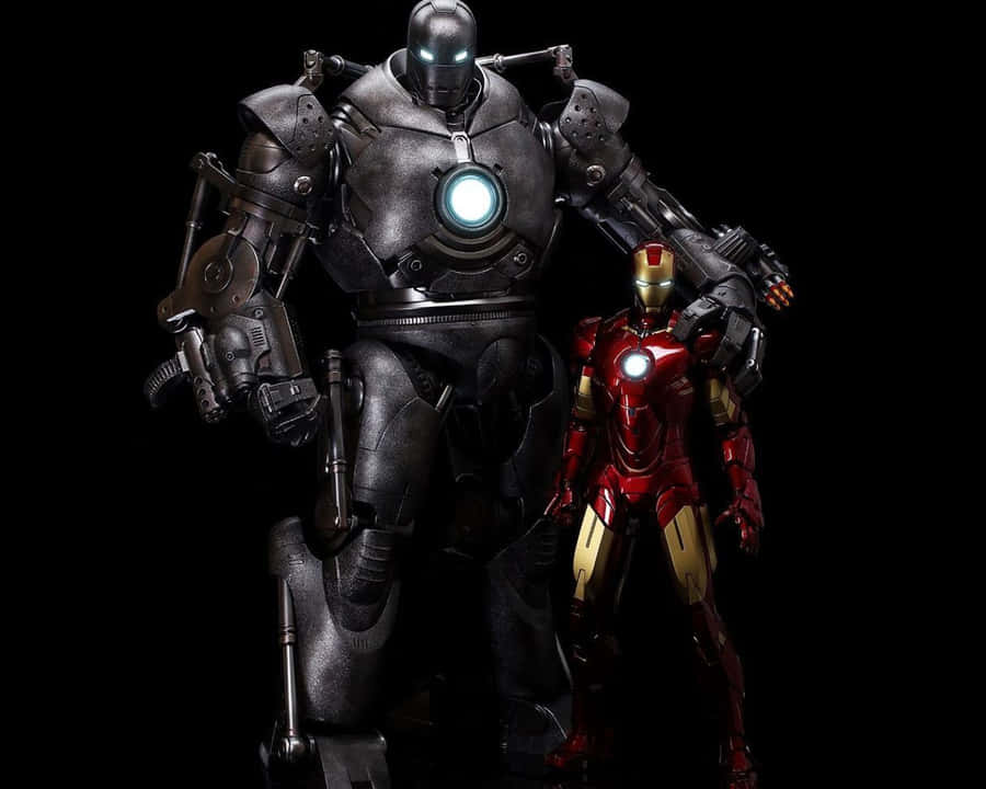 Iron Man Battles Iron Monger Wallpaper