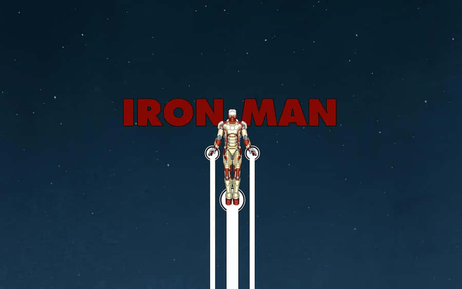 Iron Man In Action! Wallpaper