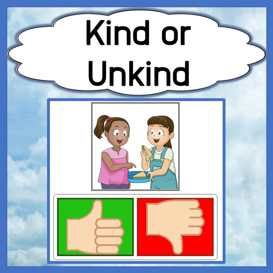 Is It Mean Or Kind Wallpaper