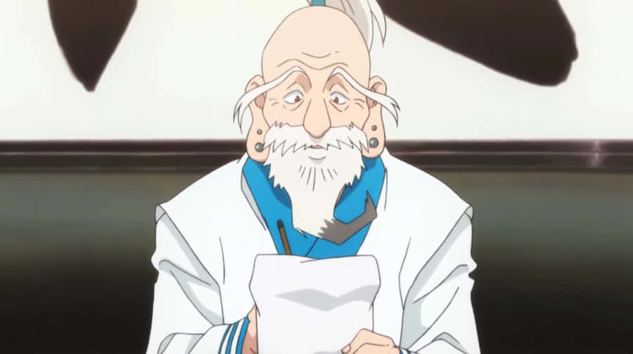 Isaac Netero Unleashing His Powerful Attack Wallpaper