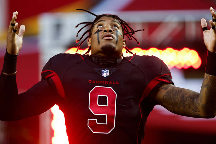 Isaiah Simmons Arizona Cardinals Warmup Wallpaper