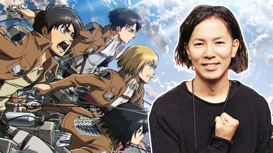 Isayama Hajime, Creator Of Attack On Titan Wallpaper