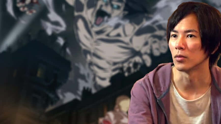 Isayama Hajime, Creator Of The Popular Manga Attack On Titan Wallpaper