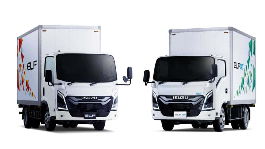 Isuzu Elf Box Truck Models Wallpaper