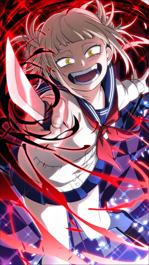 It's All In Your Hands: Unlock Your Hero Within With Toga Mha Wallpaper