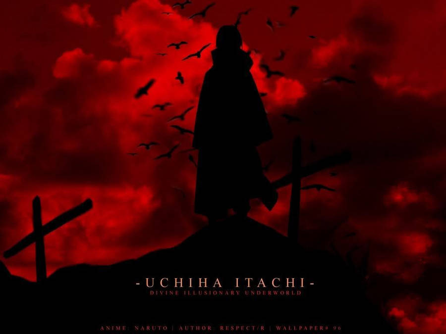 Itachi Uchiha In All His Glory Wallpaper
