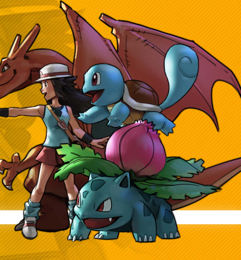 Ivysaur And Friends Wallpaper