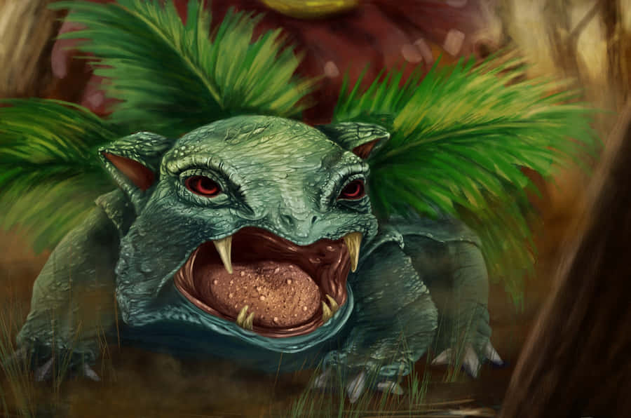 Ivysaur Digital Art Wallpaper