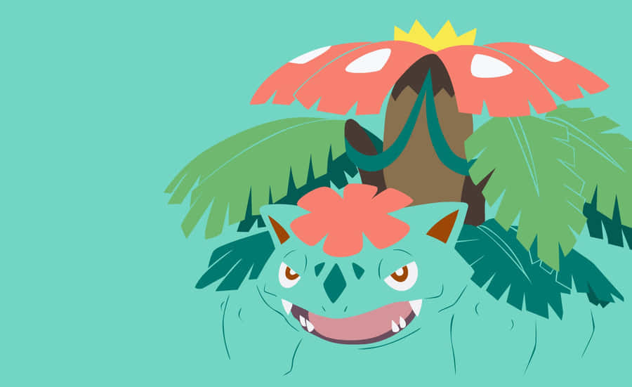 Ivysaur Evolved Form Venusaur Wallpaper