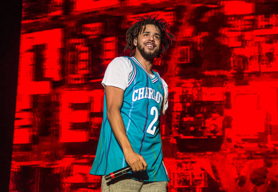 J Cole Basketball Jersey Wallpaper