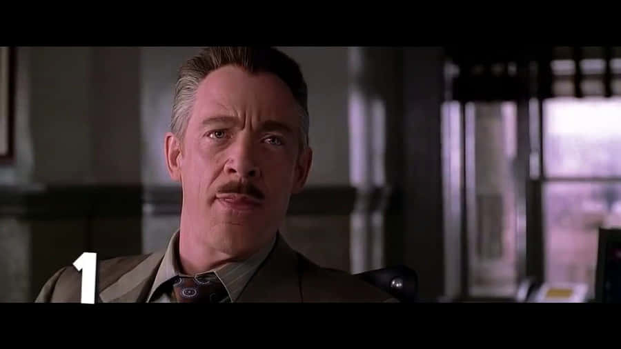 J Jonah Jameson In Action Wallpaper