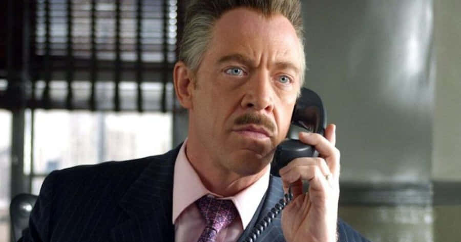 J. Jonah Jameson In His Office At The Daily Bugle Wallpaper