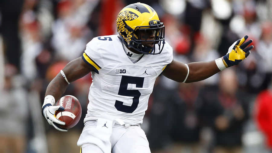 Jabrill Peppers Action Run Wallpaper