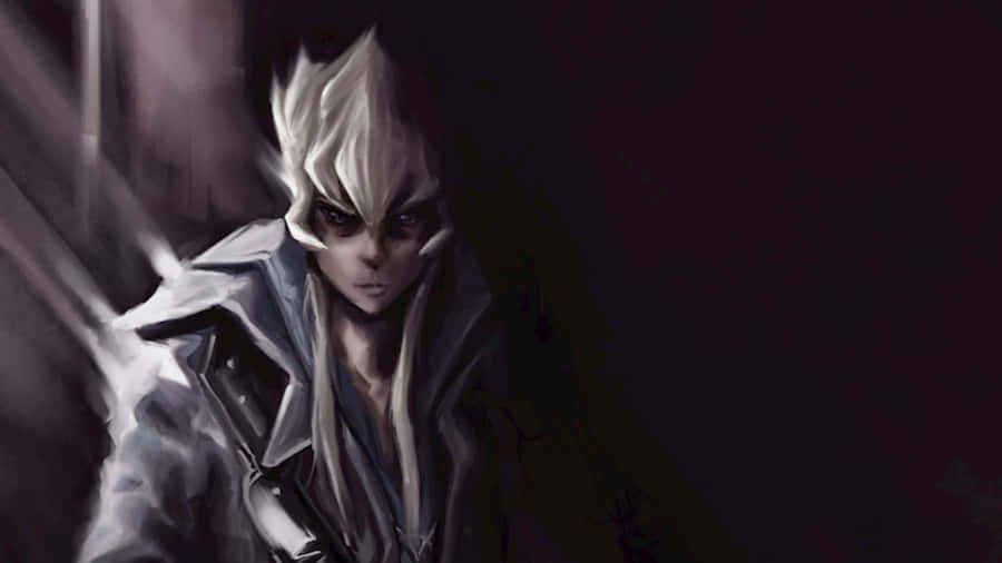 Jack Atlas Standing Victorious Wallpaper