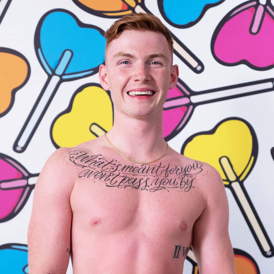 Jack Keating Posing For A Professional Shot Wallpaper