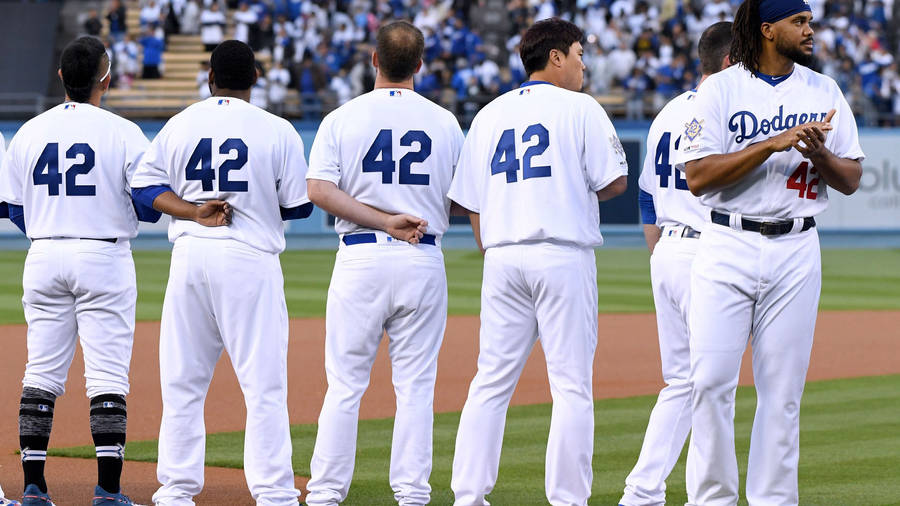 Jackie Robinson Centennial Year Commemoration Wallpaper