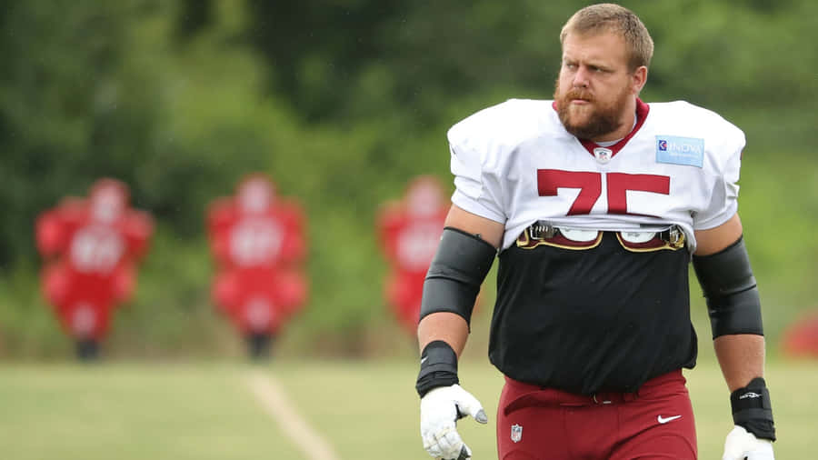 Jacksonville Jaguars Brandon Scherff At Inova Sports Performance Center Wallpaper