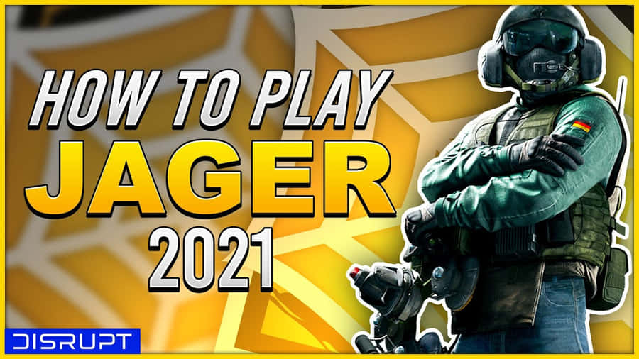 Jäger From Rainbow Six Siege In Action Wallpaper