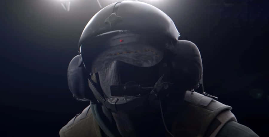 Jager In Action: Master Of Defense In Rainbow Six Siege Wallpaper