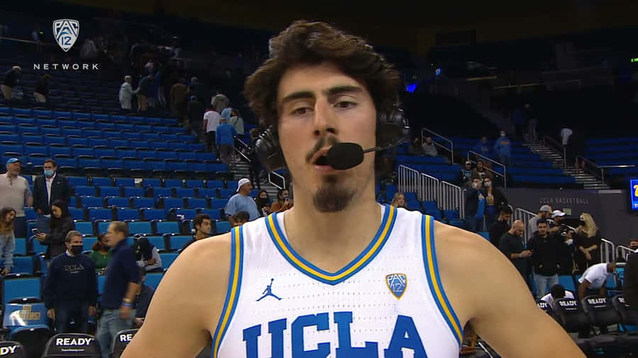 Jaime Jaquez Jr U C L A Basketball Interview Wallpaper