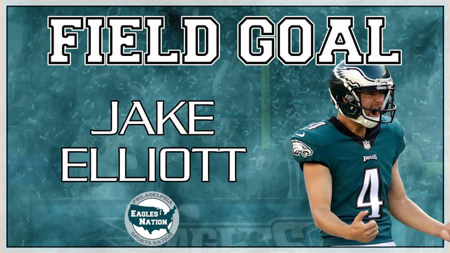 Jake Elliott Field Goal Eagles Wallpaper