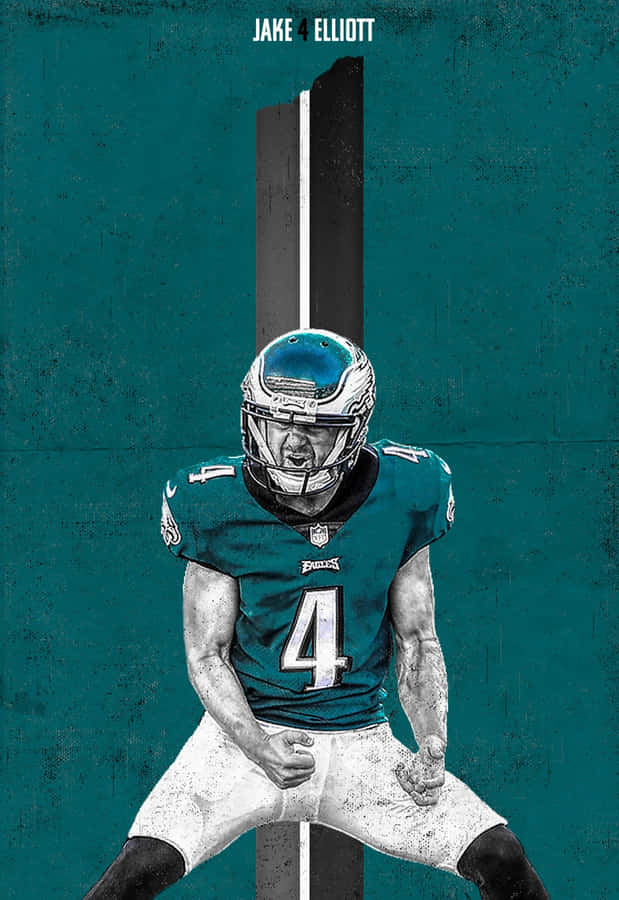 Jake Elliott Philadelphia Eagles Kicker Wallpaper