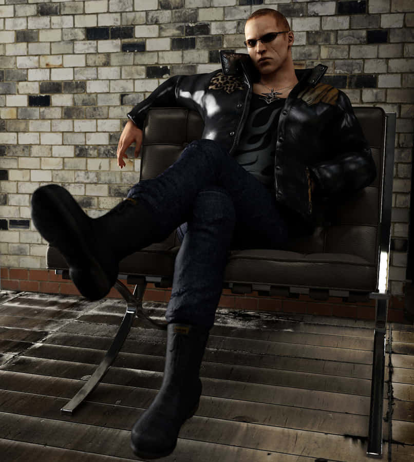 Jake Muller In Action From Resident Evil Wallpaper